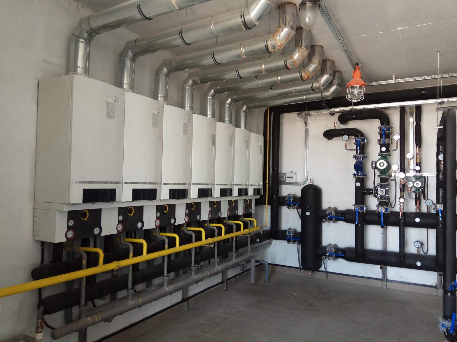 Heating and hot water systems