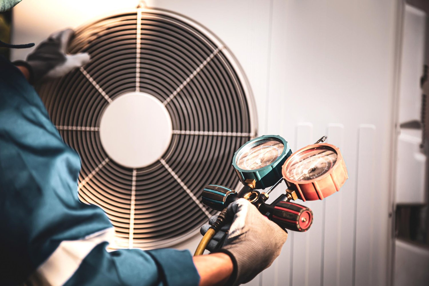 Air-conditioning system maintenance